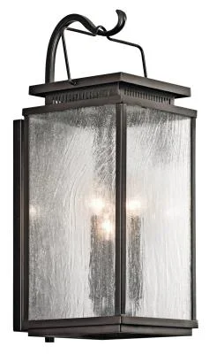 Three Light Outdoor Wall Mount008799