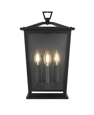 Three Light Outdoor Wall Sconce8264620