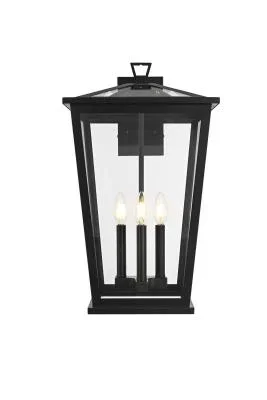 Three Light Outdoor Wall Sconce8264649
