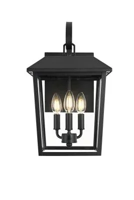 Three Light Outdoor Wall Sconce9204547