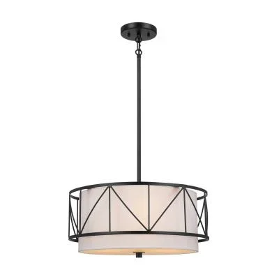 Three Light Pendant/Semi Flush2149826