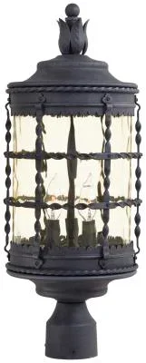 Three Light Post Mount204498