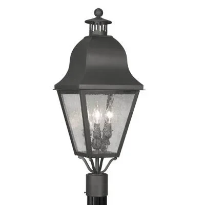 Three Light Post-Top Lanterm044171