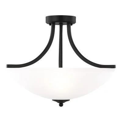 Three Light Semi-Flush Convertible Pendant007424