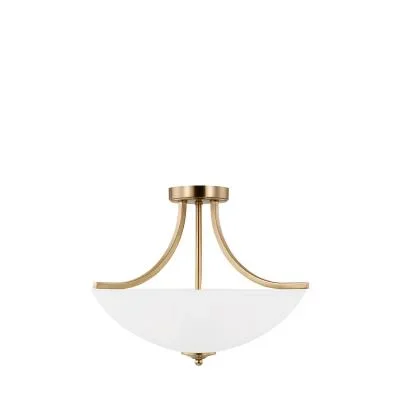 Three Light Semi-Flush Convertible Pendant6343505