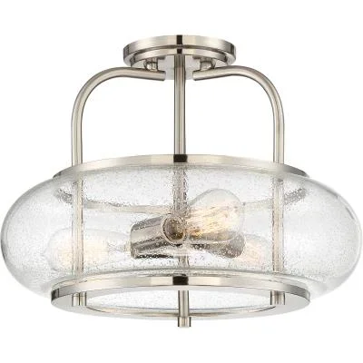 Three Light Semi-Flush Mount156733