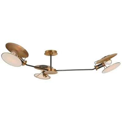 Three Light Semi-Flush Mount191488