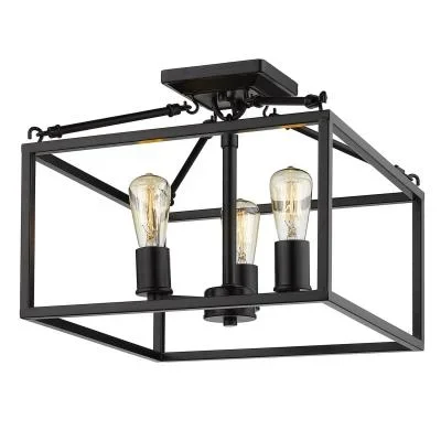 Three Light Semi-Flush Mount2163368