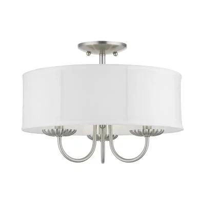 Three Light Semi-Flush Mount2214263