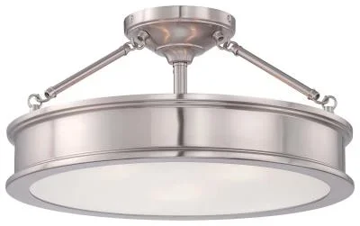Three Light Semi Flush Mount233945