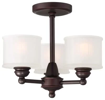 Three Light Semi Flush Mount235560