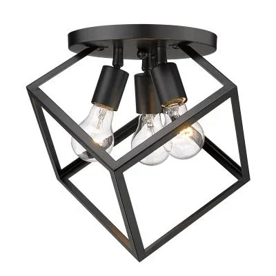 Three Light Semi-Flush Mount2528112