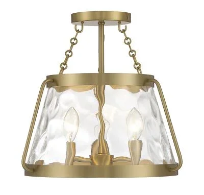 Three Light Semi-Flush Mount2644938