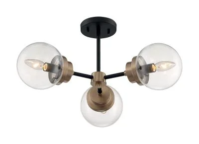 Three Light Semi Flush Mount3181202