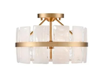 Three Light Semi Flush Mount3427467