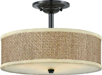Three Light Semi-Flush Mount356562