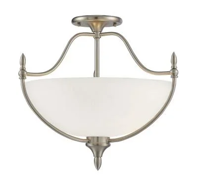 Three Light Semi-Flush Mount399227