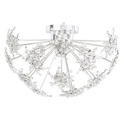 Three Light Semi-Flush Mount417628