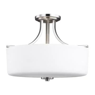 Three Light Semi-Flush Mount442114