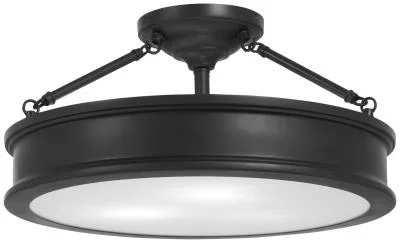 Three Light Semi Flush Mount4480665