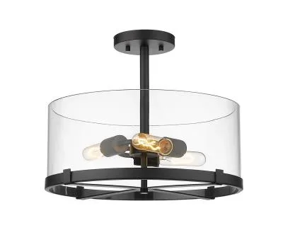 Three Light Semi Flush Mount4480723