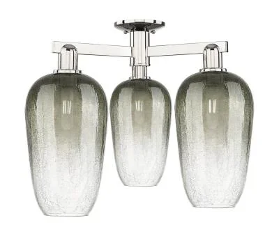Three Light Semi-Flush Mount4528202