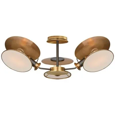 Three Light Semi-Flush Mount520097