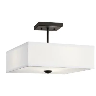 Three Light Semi Flush Mount606944
