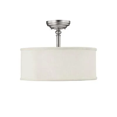 Three Light Semi Flush Mount613384