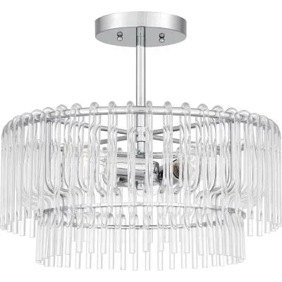 Three Light Semi Flush Mount6142727