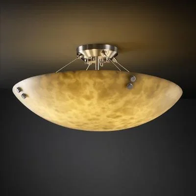 Three Light Semi-Flush Mount623968