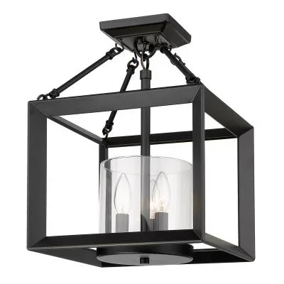 Three Light Semi-Flush Mount6617504