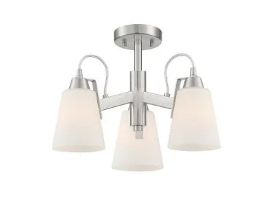 Three Light Semi Flush Mount6678111