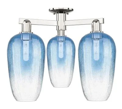 Three Light Semi-Flush Mount6794985
