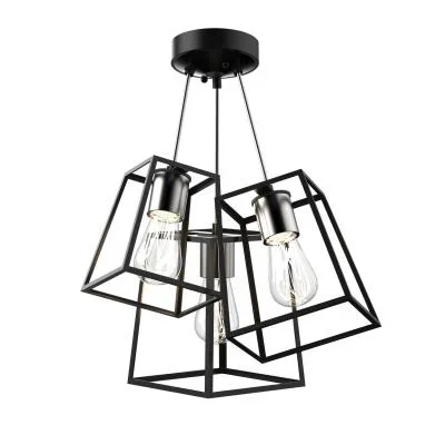 Three Light Semi-Flush Mount699861