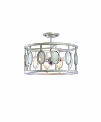 Three Light Semi Flush Mount748453