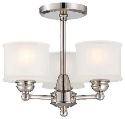 Three Light Semi Flush Mount750079