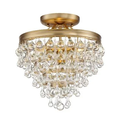 Three Light Semi Flush Mount803657