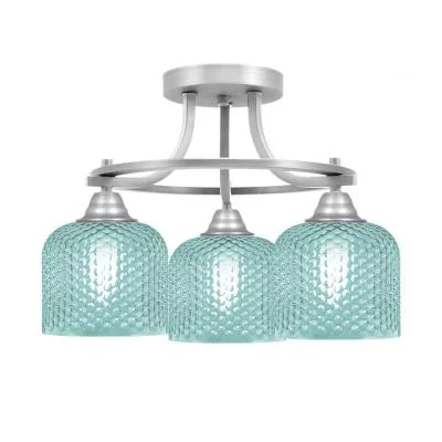 Three Light Semi-Flush Mount8263025