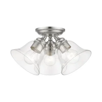 Three Light Semi-Flush Mount8525646