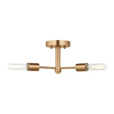 Three Light Semi-Flush Mount8535353