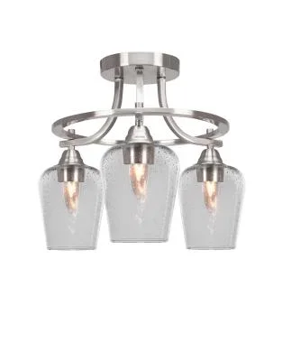 Three Light Semi-Flush Mount8546438