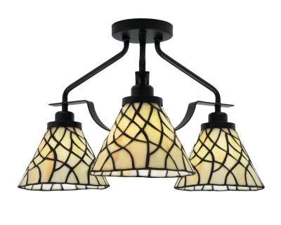 Three Light Semi-Flush Mount8572589