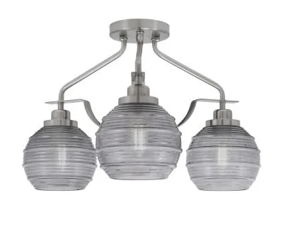 Three Light Semi-Flush Mount8572831