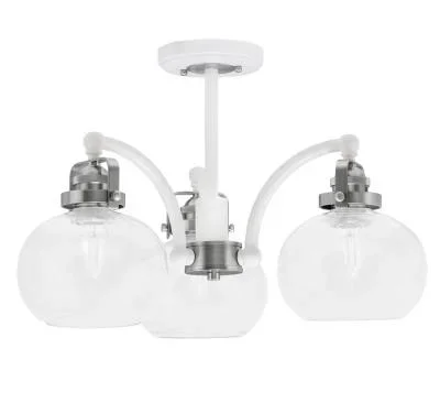 Three Light Semi-Flush Mount8615884