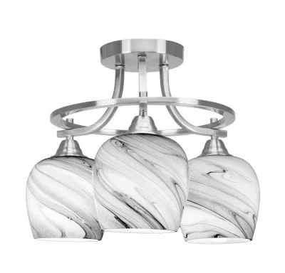Three Light Semi-Flush Mount8821472