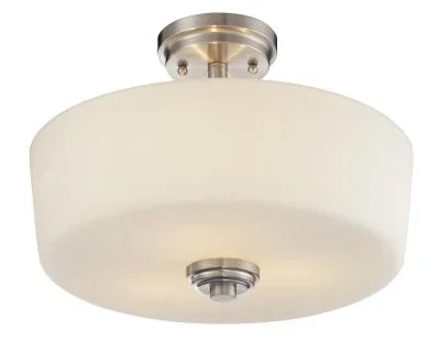 Three Light Semi Flush Mount887077