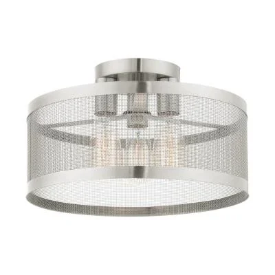 Three Light Semi Flush Mount887934