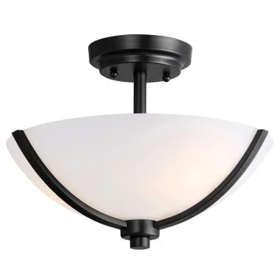 Three Light Semi Flush Mount9030579