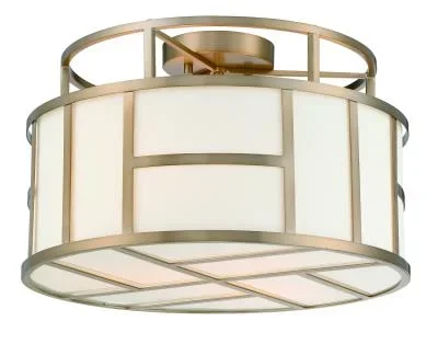 Three Light Semi Flush Mount911611